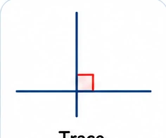 Trace la perpendiculaire