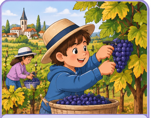 Ce sont des vendanges.