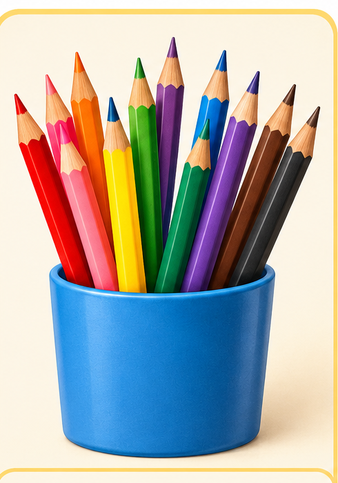 Ce sont des crayons de couleur.