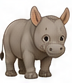 C'est un rhinocéros.