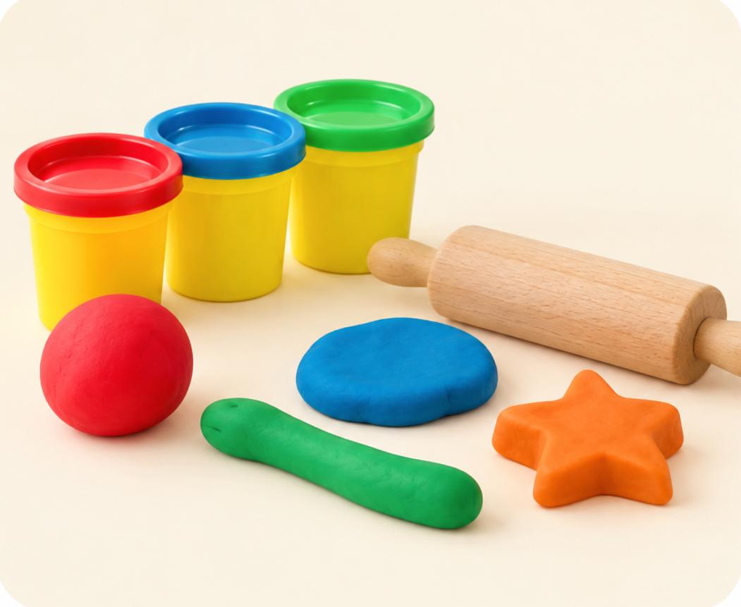 C'est de la pâte à modeler.