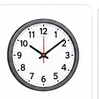 une horloge
