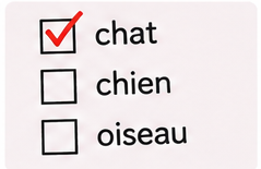 Coche la bonne réponse