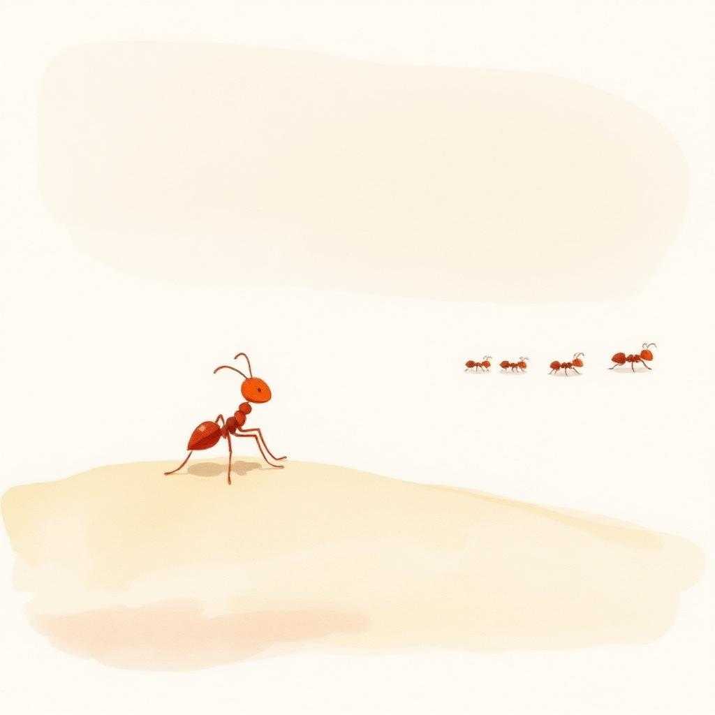 Couverture illustrée d'Agathe la fourmi