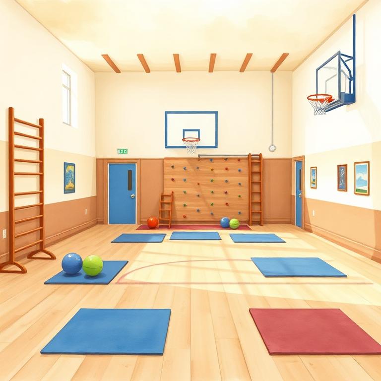 C'est une salle de sport.
